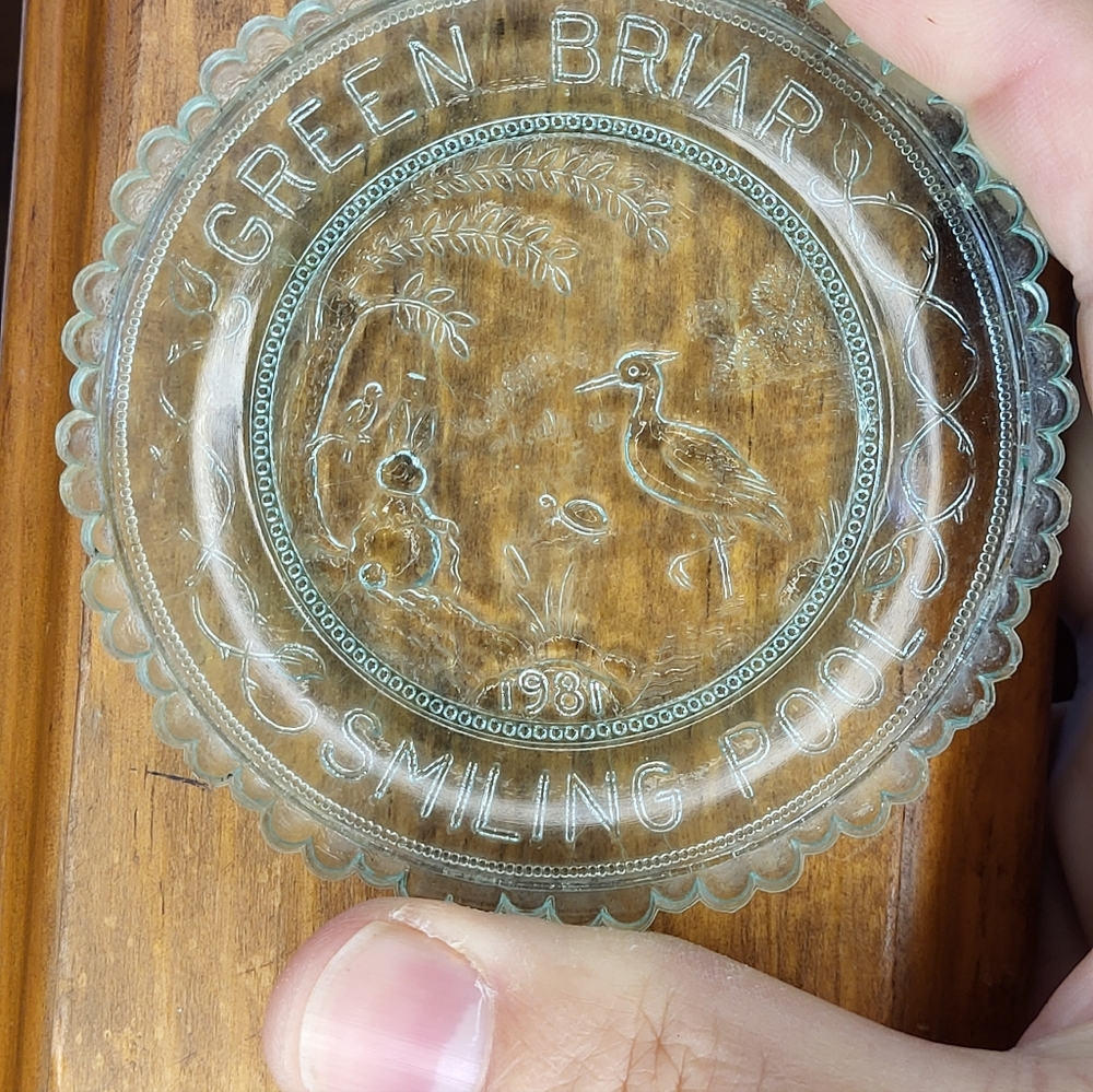 Vintage Glass Sun Catchers with Wooden Holder - Picture 6 of 11
